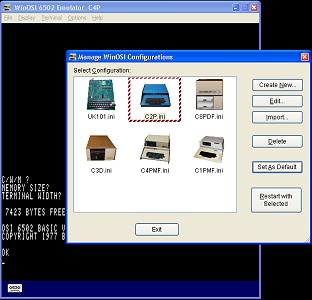 WinOSI example application window